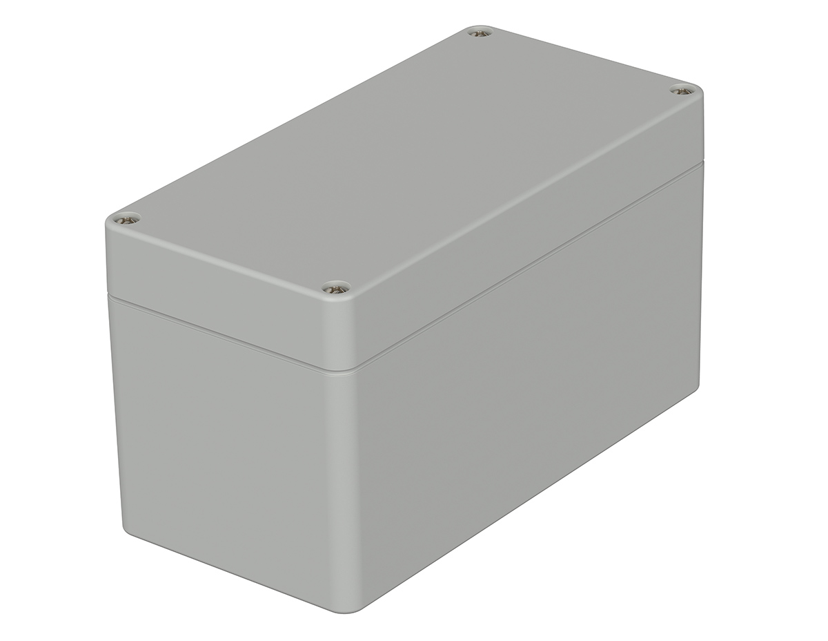 Bopla Euromas Series Light Grey ABS Enclosure, IP66 90 mm, 160 mm, 80 mm
