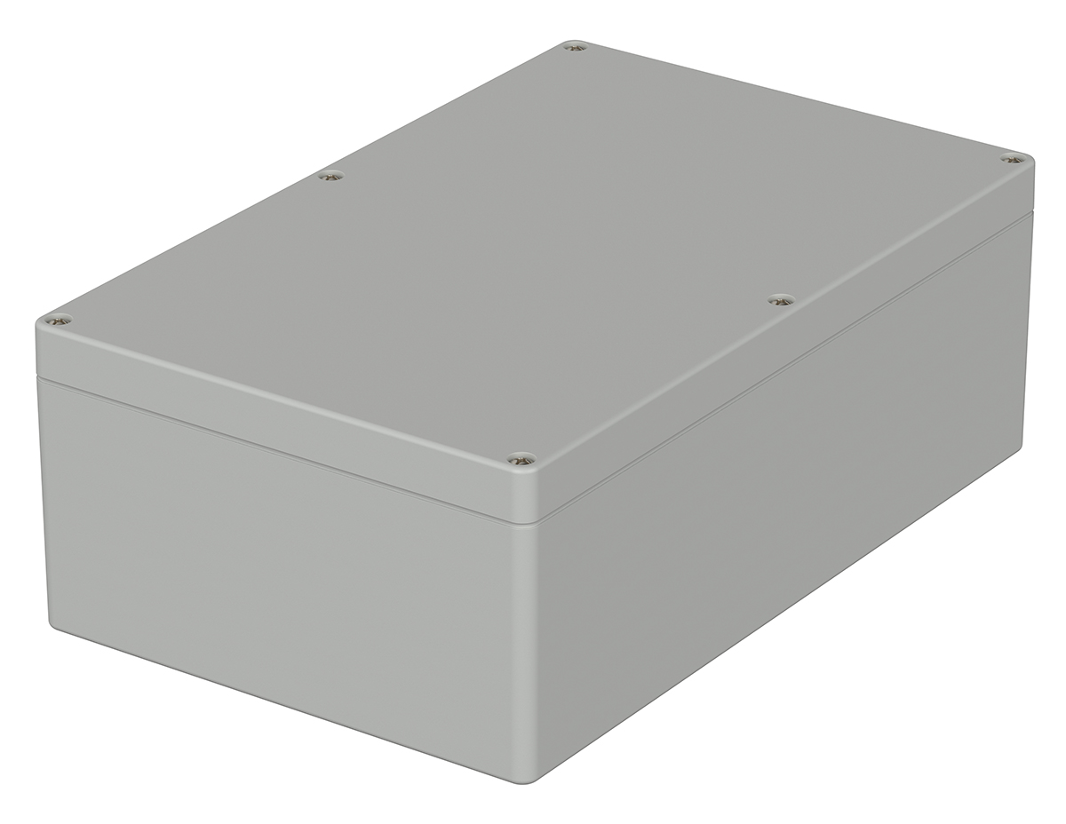 Bopla Euromas Series Light Grey ABS Enclosure, IP65 90 mm, 250 mm, 160 mm
