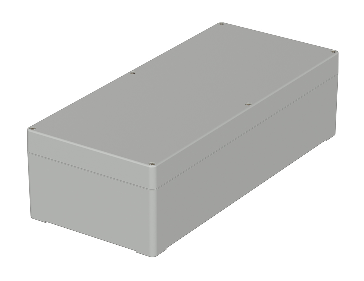 Bopla Euromas Series Light Grey ABS Enclosure, IP66 100 mm, 360 mm, 160 mm
