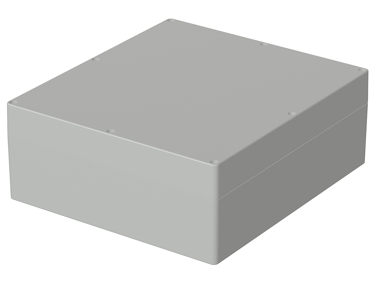 Bopla Euromas Series Light Grey ABS Enclosure, IP66 150 mm, 400 mm, 360 mm