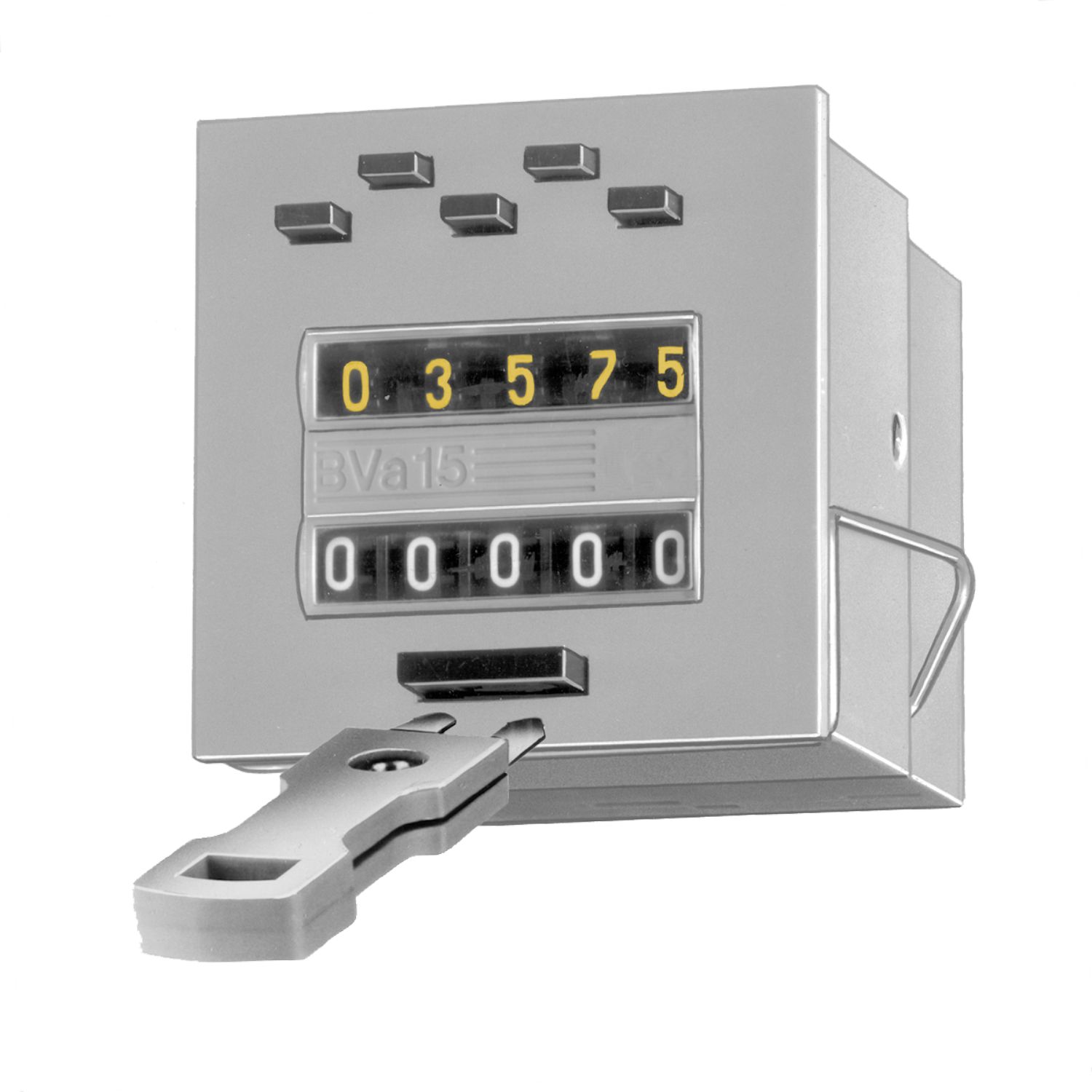 2100210066 Kubler 2100 Counter, 5 Digit Mechanical, 18Hz, 230 V ac