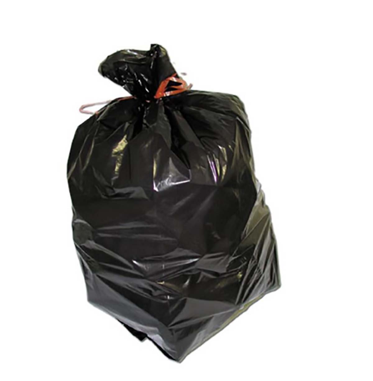 TAP France Black Low Density Polyethylene Bin Bag, 110L Capacity, 35 μm Thickness, 200 Per Pack per Package