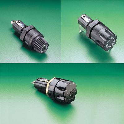 Wickmann 20A Panel Mount Fuse Holder for 3AG/AB, 25V