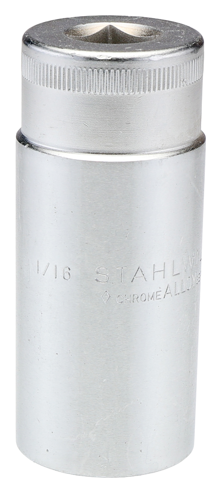 STAHLWILLE 1/2 in Drive 1-1/16 in 12 Point Square, 84mm Overall Length