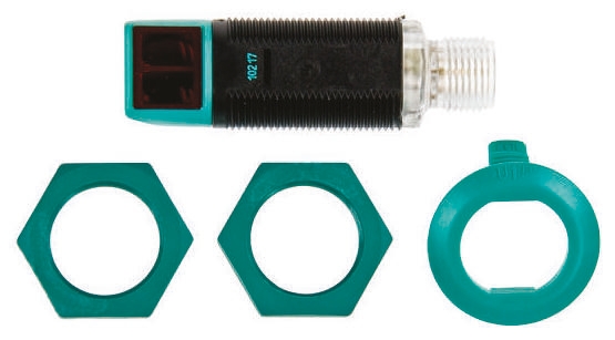 Pepperl + Fuchs Diffuse Photoelectric Sensor 200 mm Detection Range PNP IP67 Barrel Style GLV18-8-200-S/73/120