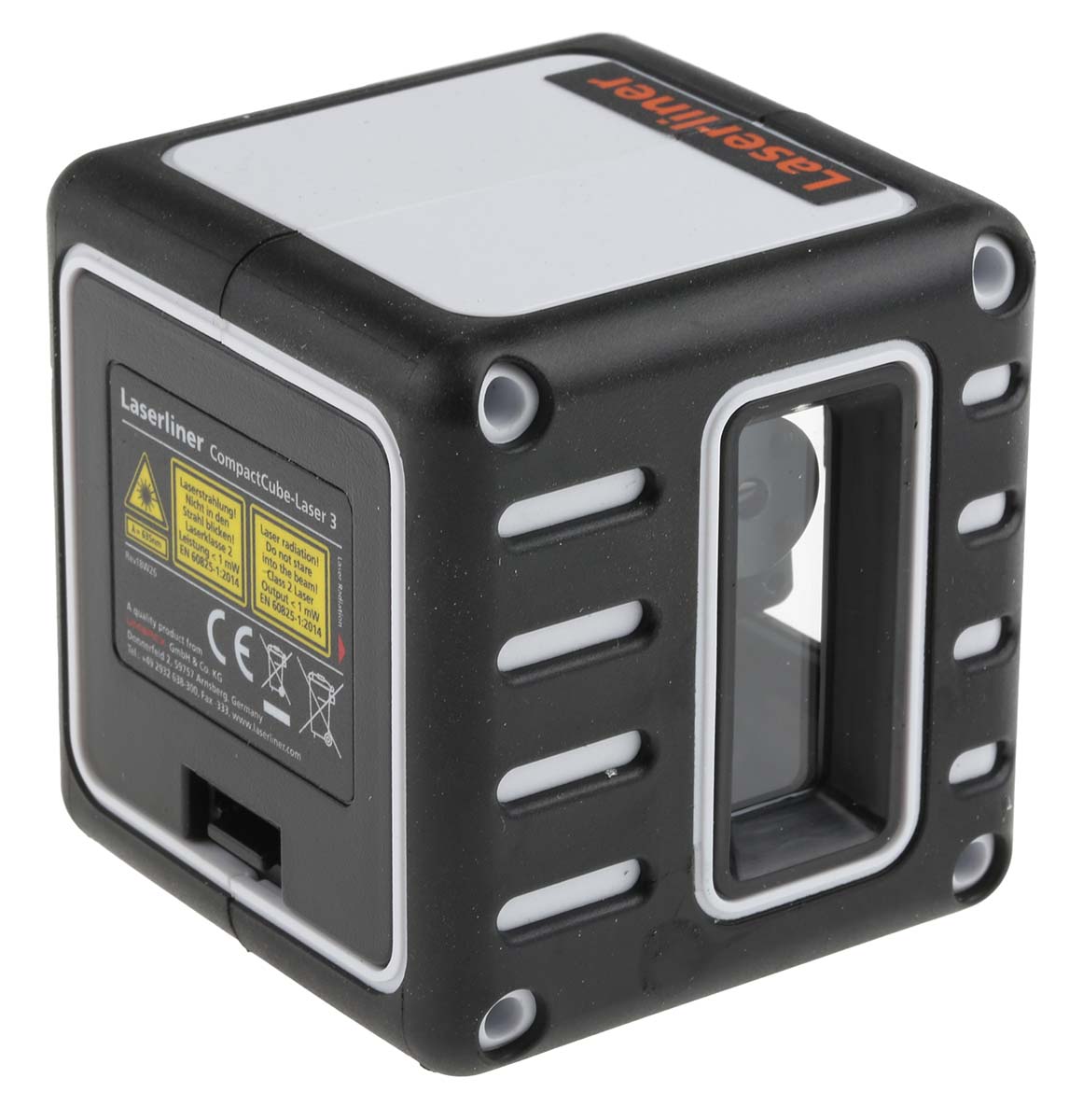 036150a Laserliner CompactCube-Laser 3 36 635 nm Laser Colour Red Laser Level, 2