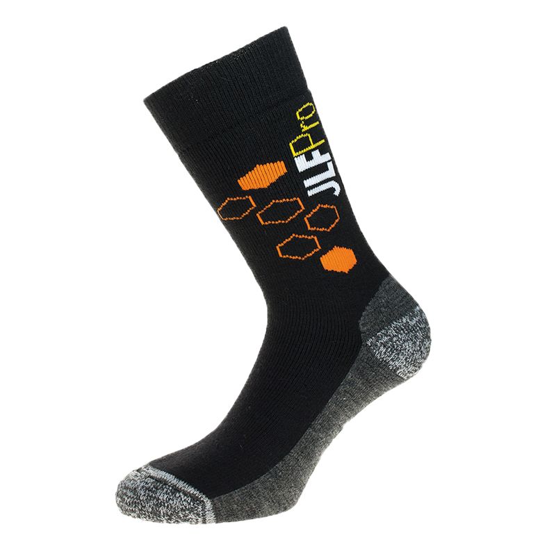 JLF Pro Grey, Black Socks size 39/41 39/41 5.5/6