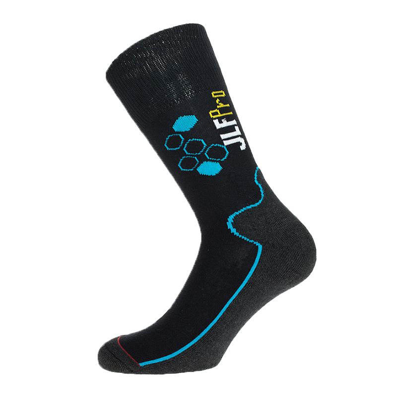 JLF Pro Black, Blue Socks size 39/41 39/41 5.5/6