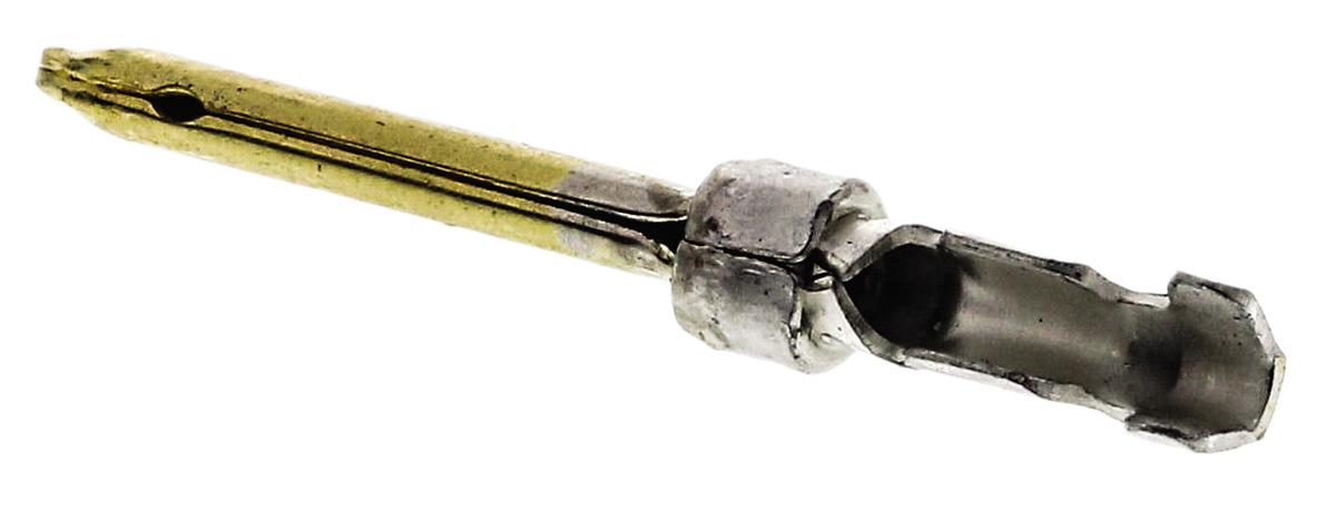 TE Connectivity, AMPLIMITE HD-20 Series, size 20 Male Crimp D-sub Connector Contact, Gold, 28 → 24 AWG