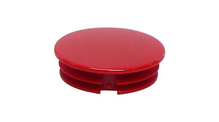 Elma Potentiometer Knob Cap 10 mm, Red