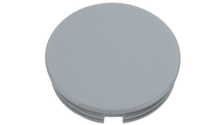 Elma Potentiometer Knob Cap 14.5 mm, 040-3015, Grey