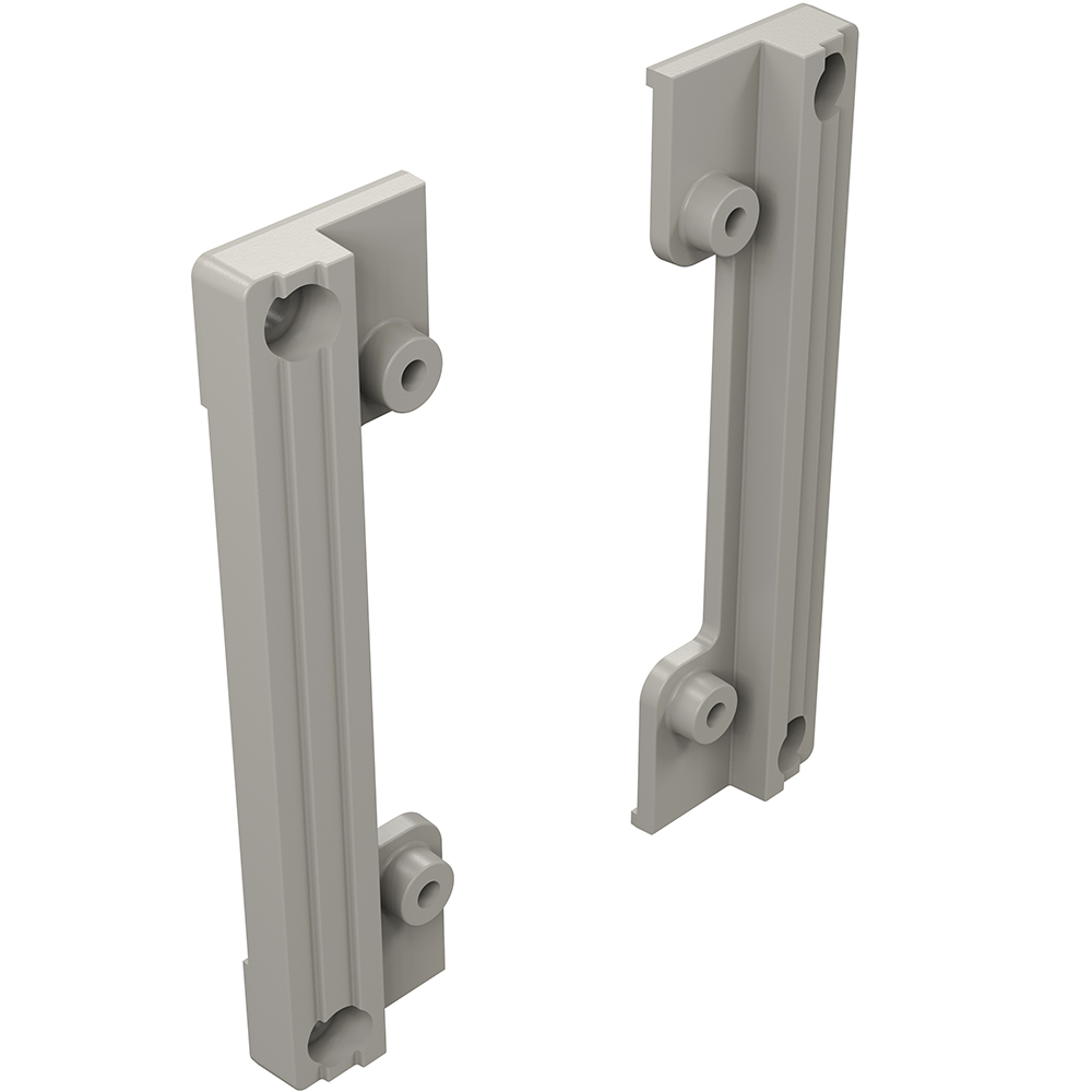 Rose Aluminium Enclosure Accessory for Use with AluForm Encolosures 97 mm x 9 mm x 25.5mm