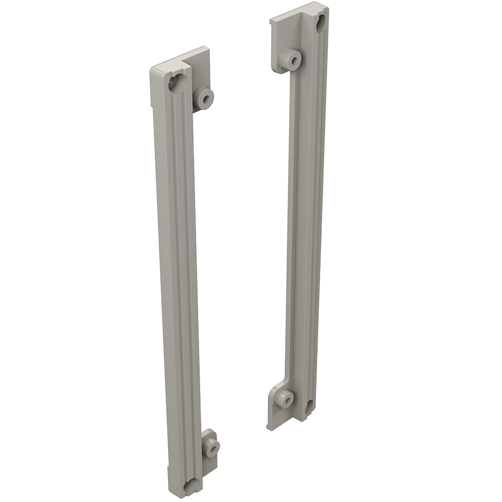 Rose Aluminium Enclosure Accessory for Use with AluForm Encolosures 196 mm x 9 mm x 25.5mm