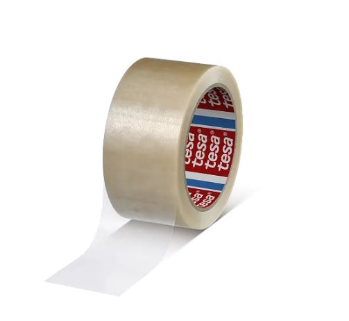 Tesa White 4120 Packaging Tape, 100 m x 50mm