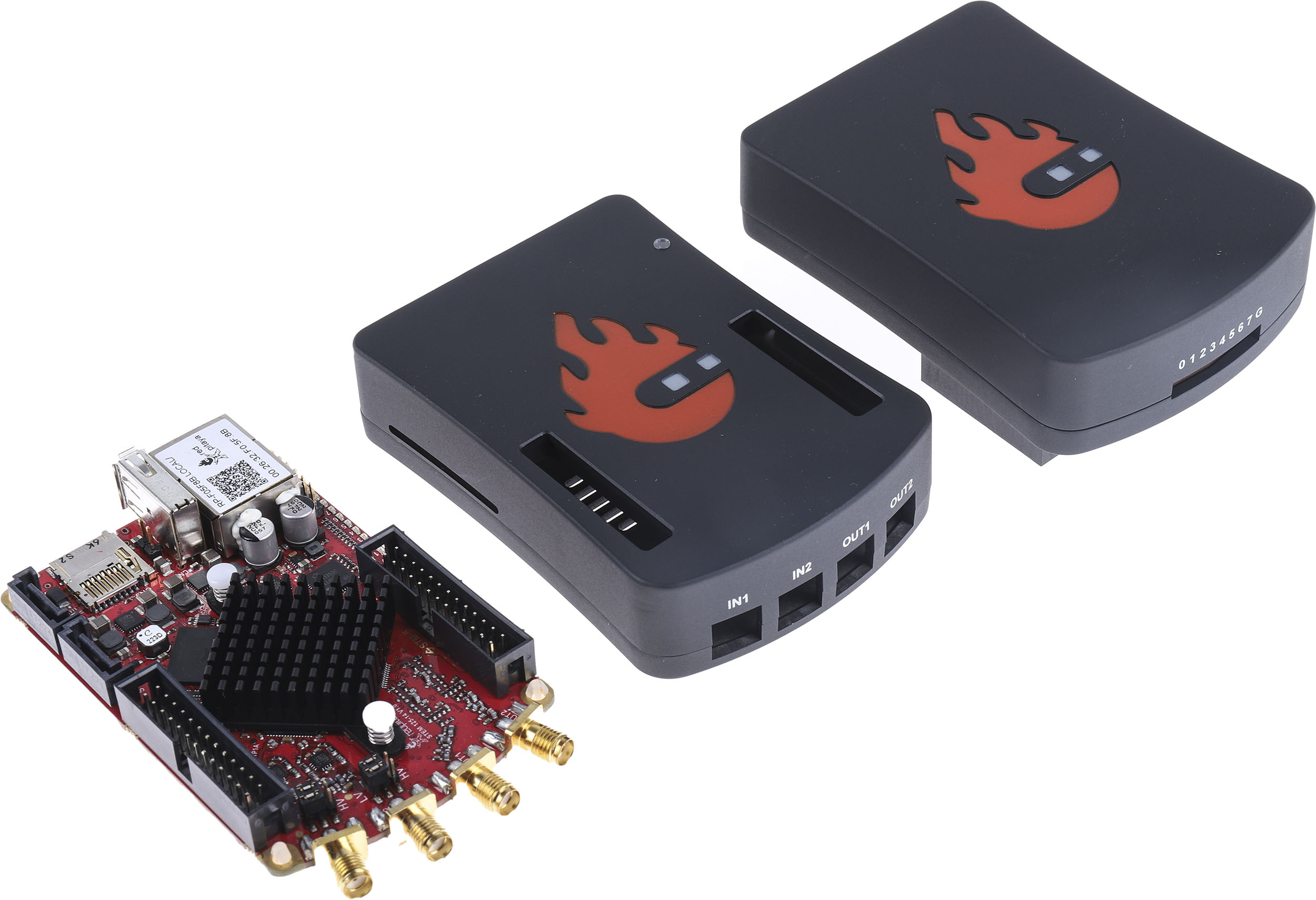 041 Red Pitaya STEMlab Series, 40 MHz PC Based Oscilloscope 2-Channel