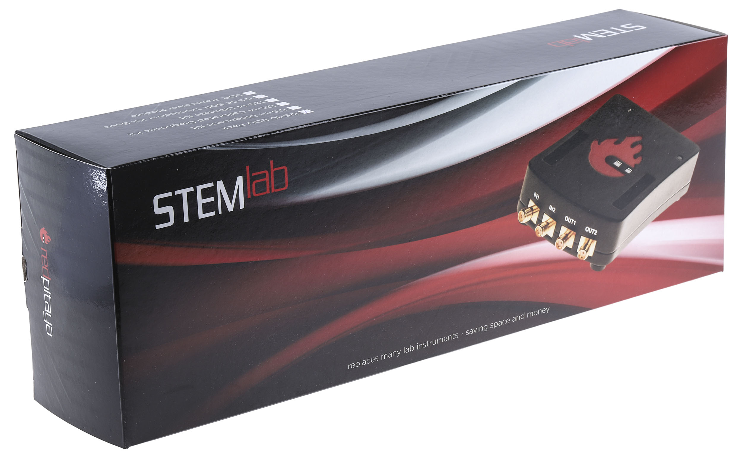 041 Red Pitaya STEMlab Series, 40 MHz PC Based Oscilloscope 2-Channel