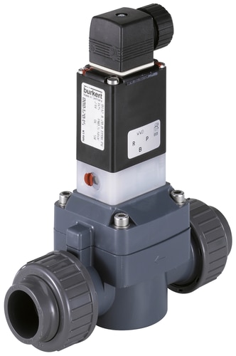 Burkert Solenoid Valve 042045, 2 Port, NC DN 20, 24V dc, DN 20