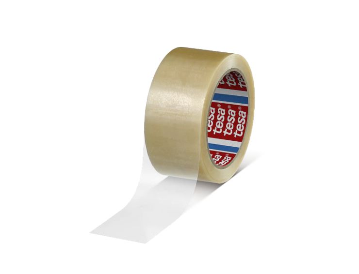 Tesa Transparent Tesa 4263 PV0 Packing Tape, 66 m  x  48mm