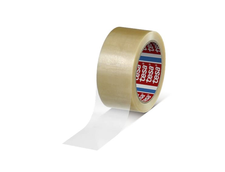 Tesa Transparent Tesa 4263 PV0 Packing Tape, 66 m  x  48mm
