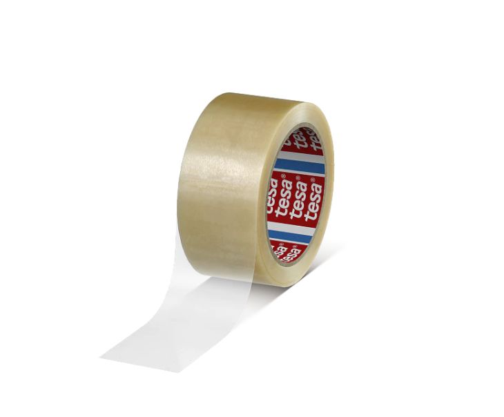Tesa Transparent Tesa 4263 PV0 Packing Tape, 66 m  x  48mm