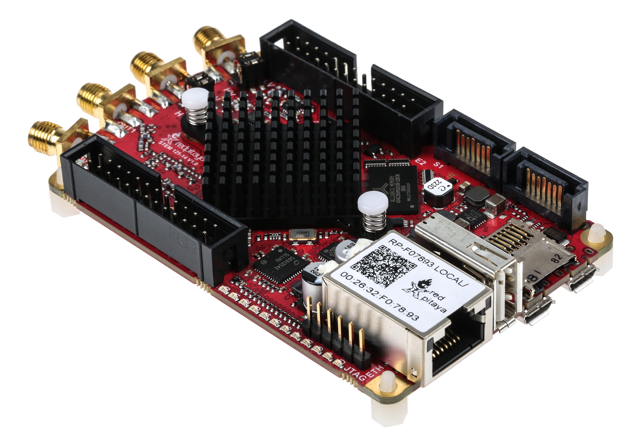 042 Red Pitaya STEMlab Series, 40 MHz PC Based Oscilloscope 2-Channel