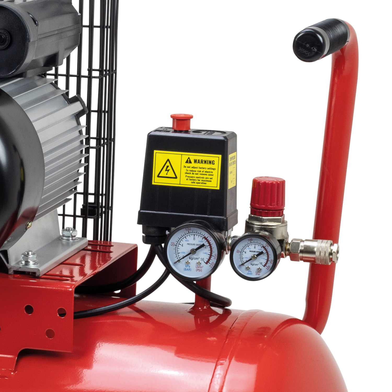 04396 SIP 3 HP Air Compressor, 150 psi, 65 kg, 100 L