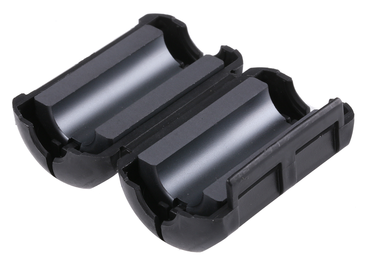 0444167281 Fair-Rite Openable, Diameter 10.15 mm Ferrite Core, Apertures: 1 11.7 mm 39.4 mm 23.7 mm, For EMI Suppression