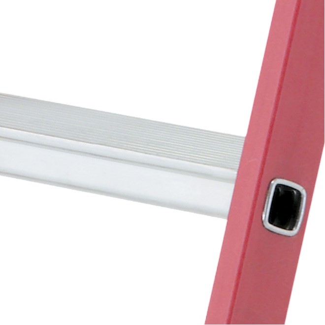04472004 TUBESCA Fibreglass 4 steps Step Ladder, 0.92m platform height, 1.58 m open length