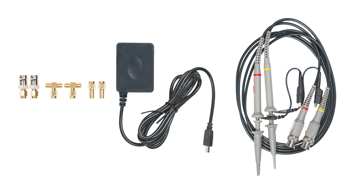 Red Pitaya SMA to BCN Adaptors, Oscilloscope Probes, WIFI Dongle, Ohm Terminations, SMA T Adaptors,For Use With STEMlab