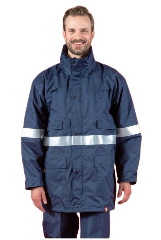 DMD 04502MRPHVS Marine, Anti-Static, Chemical Resistant, Flame Retardant, Waterproof Jacket Zipper, S 1 EA