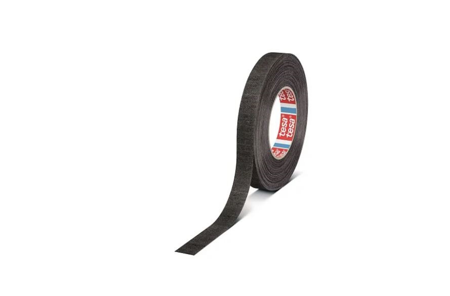 Tesa Tesa 4541 4541 Duct Tape, 50 m x 25mm, Black, Rubber Finish
