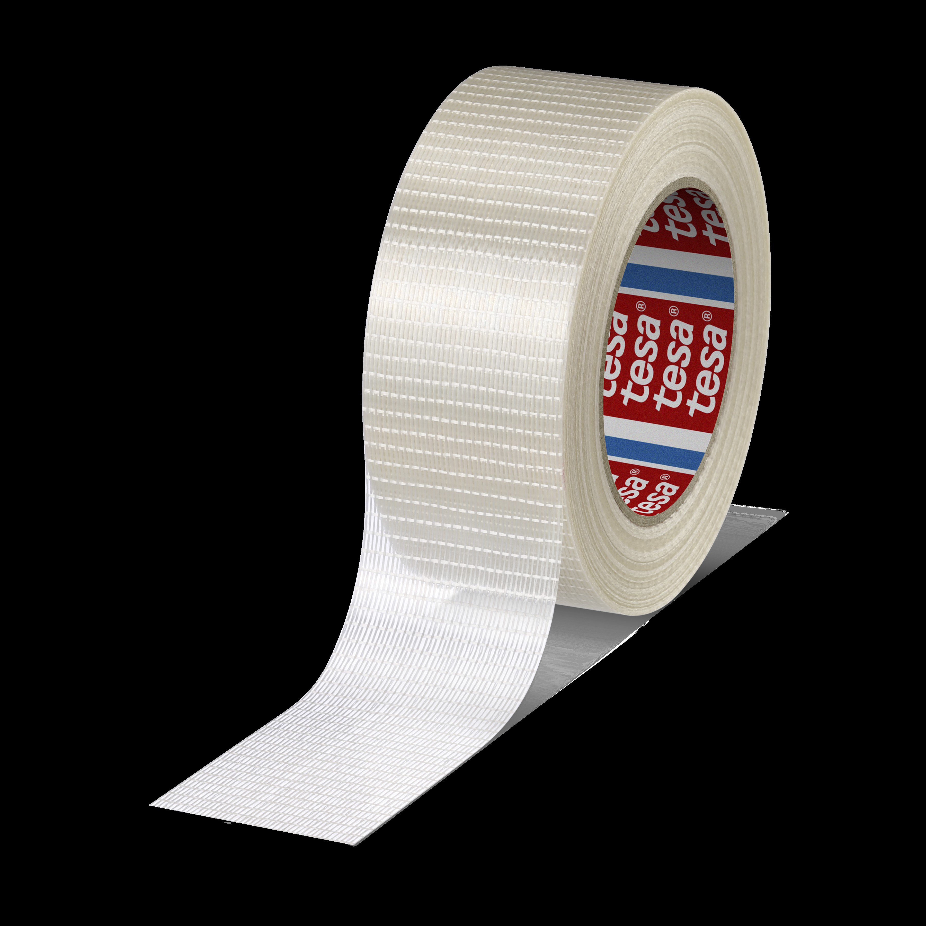 Tesa Transparent 4591 Strapping Tape, 50 m  x  50mm