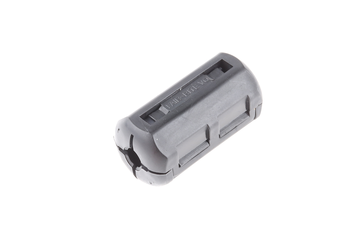 0461164281 Fair-Rite Openable, Diameter 6.6 mm Ferrite Core, Apertures: 1 9.8 mm 39.4 mm 20 mm, For EMI Suppression