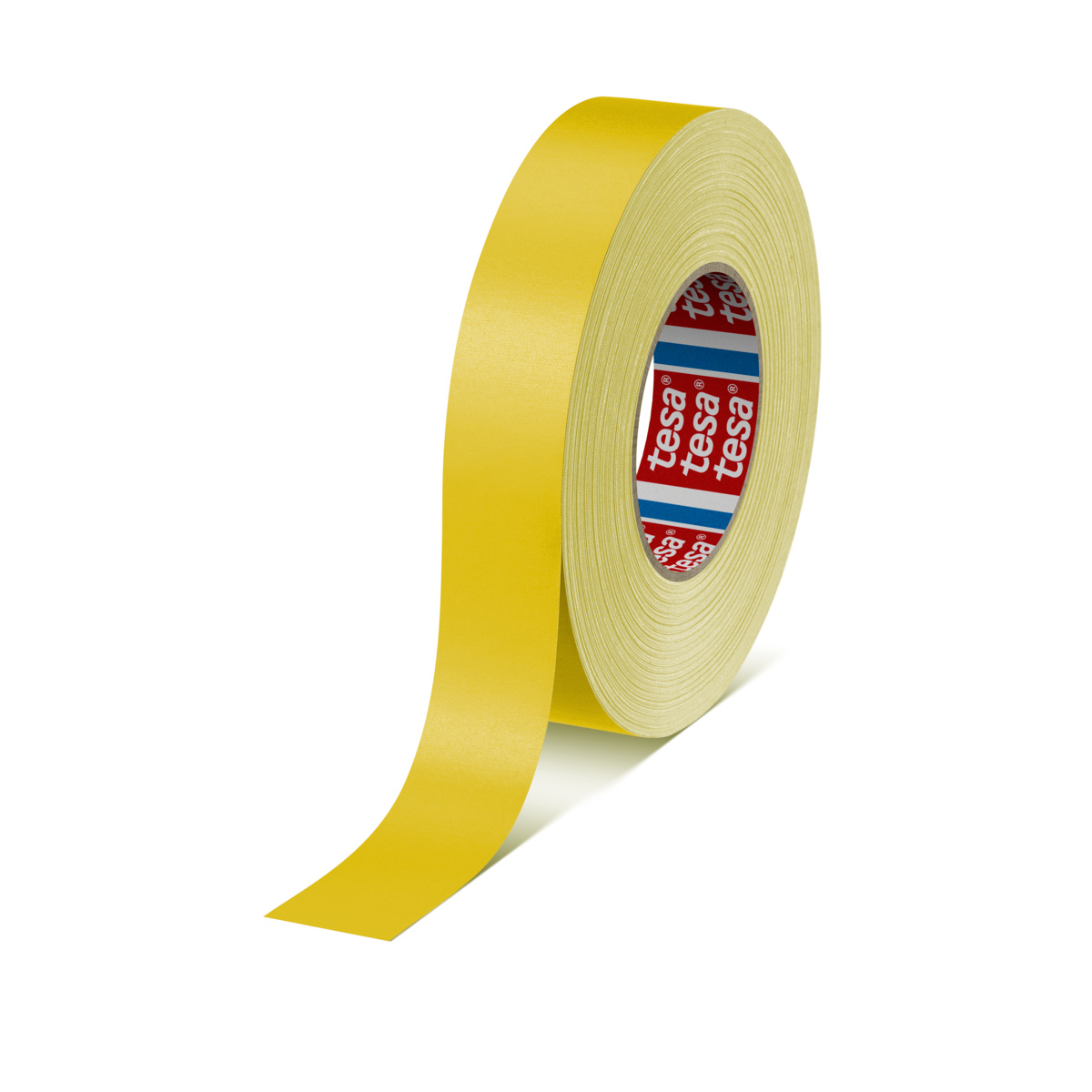 Tesa Tesa 4651 Cloth Tape, 50 m x 30mm, Yellow, Acrylic Coated Finish