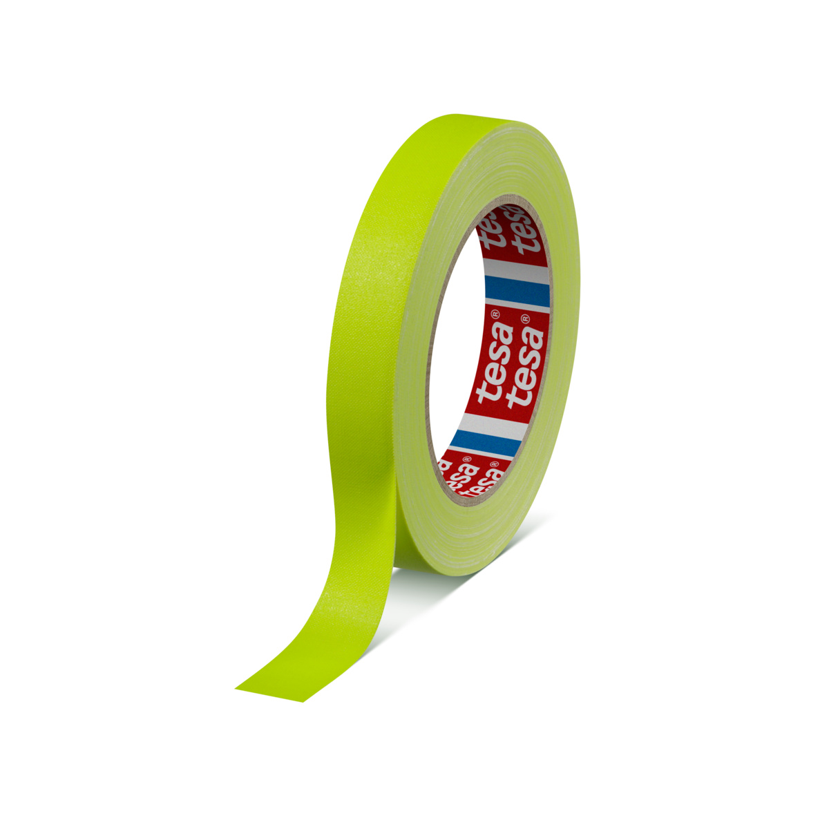 Tesa Yellow Acrylic Coated Gaffa Tape, 19mm x 25 m, 280 μm Thick