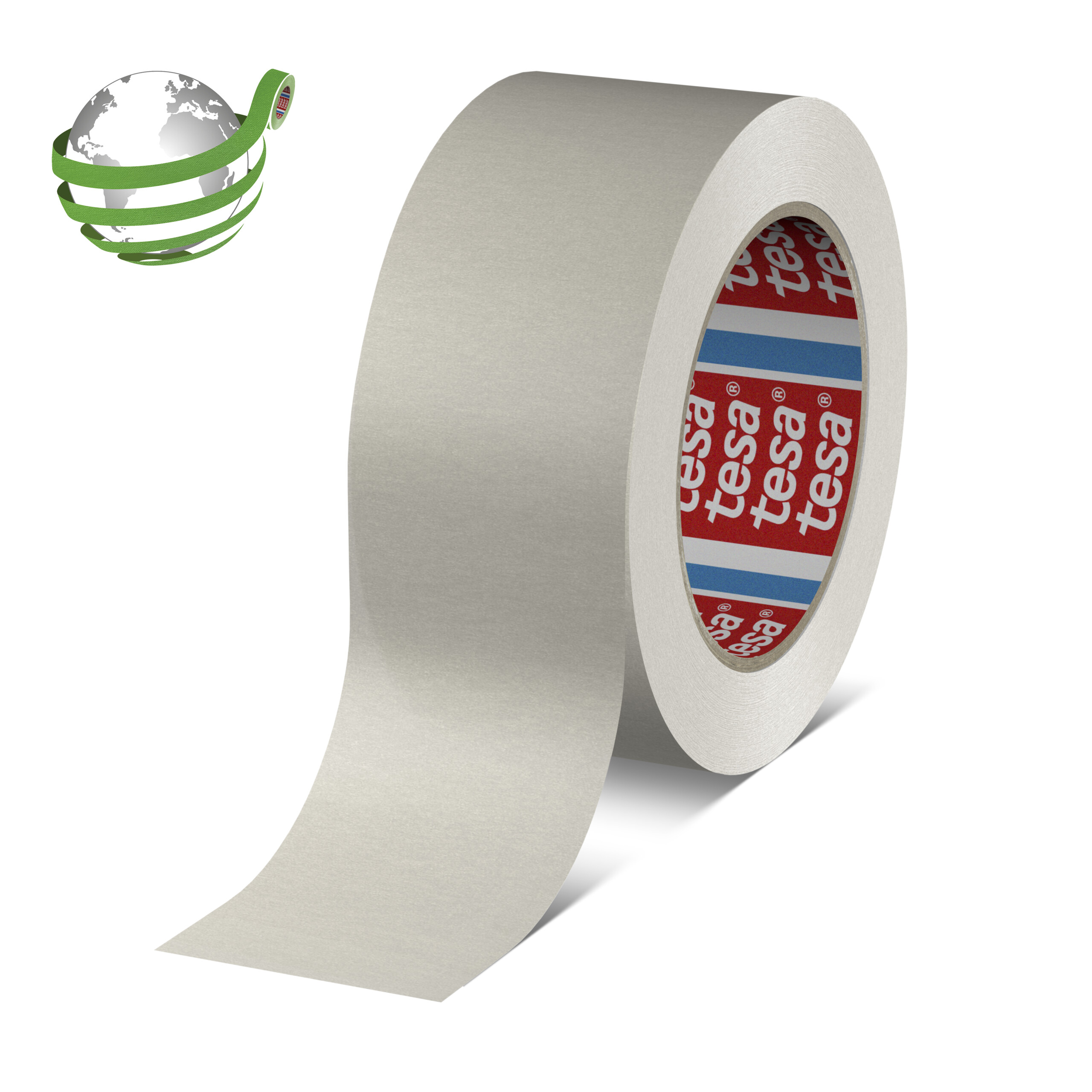 Tesa White Tesa 4713 Packing Tape, 50 m  x  50mm