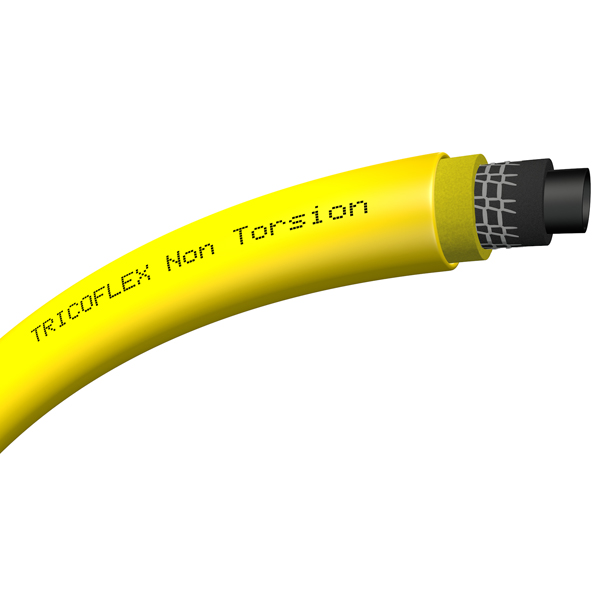 TRICOFLEX TRICOFLEX Polyvinyl Chloride Polyvinyl Chloride, Hose Pipe, 25 mm ID, 32.3 mm OD, Yellow, 25 m