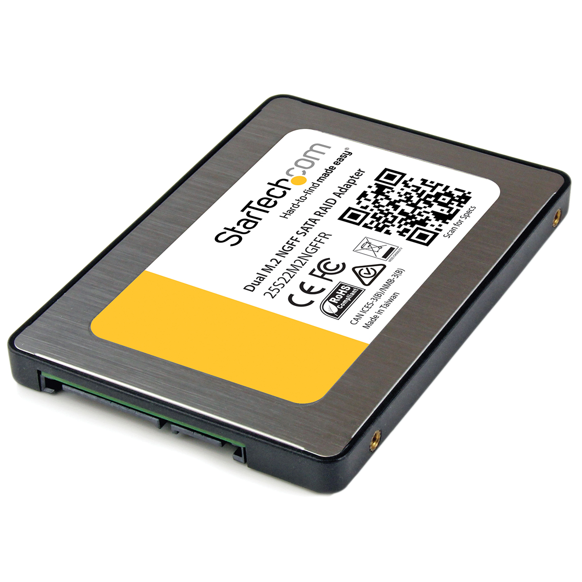 StarTech.com 2 port M.2 SATA SATA Adapter