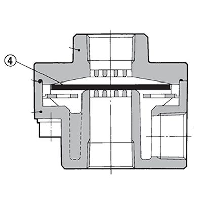 SMC Exhaust Valve