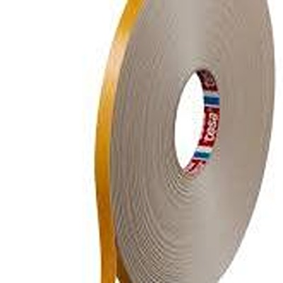 Tesa 04952-00531-00 4952 White Foam Tape, 1.15 mm Thick