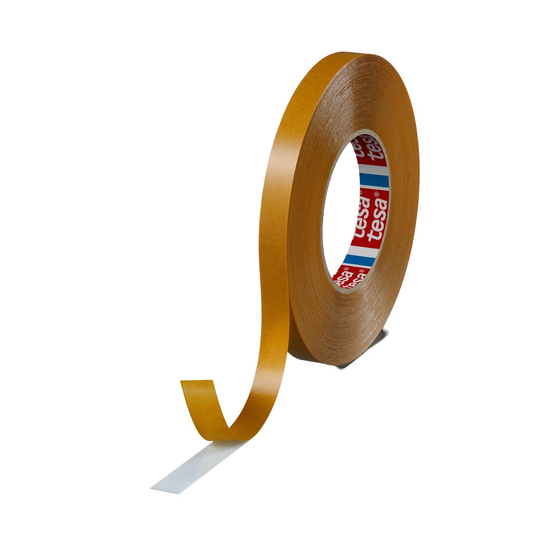 Tesa 4970 Tesa Fix White Double Sided Plastic Tape, 0.225 mm Thick, 13.6N/cm 38N/cm, Polyvinyl Chloride Backing, 15mm x