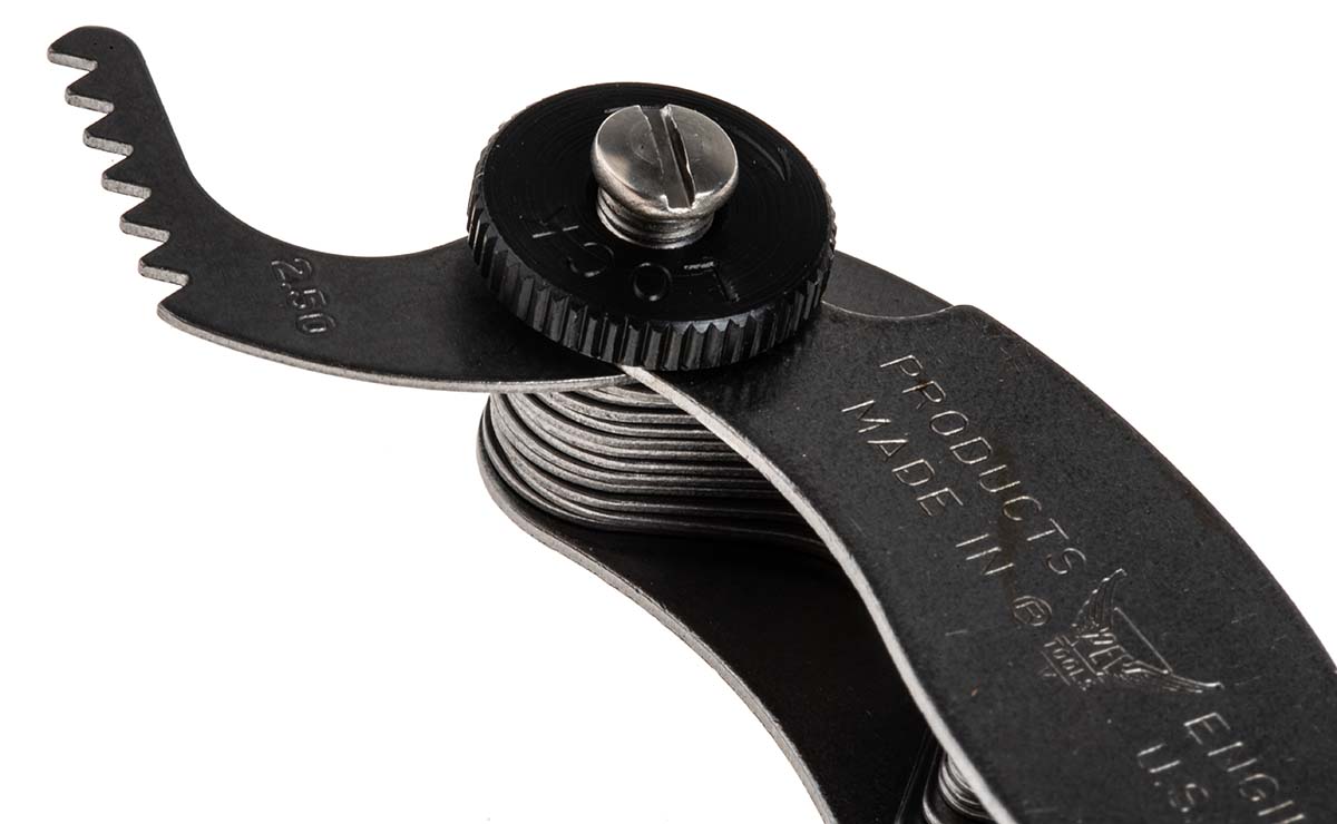 683-0737 RS PRO, 28 Blades Thread Pitch Gauge, Metric thread type