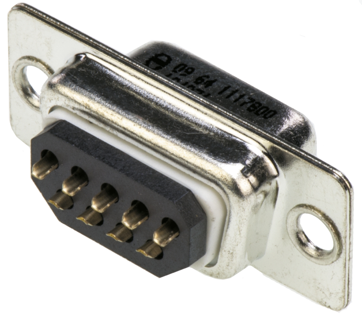 09641117800 HARTING 9 Way Panel Mount D-sub Connector Socket, 2.77mm Pitch