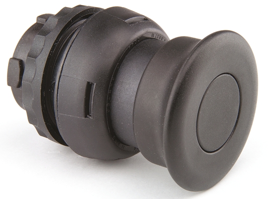 Bartec ComEx Series Black Momentary Push Button Head, 22 mm Cutout, ATEX
