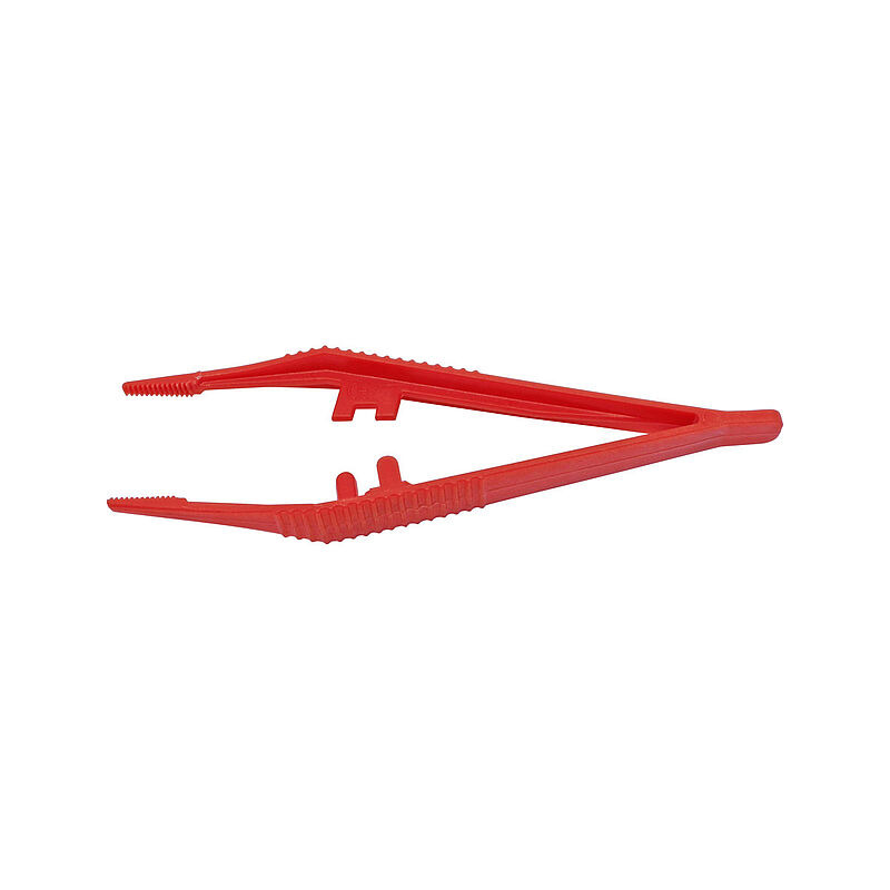 Bernstein 130mm Fibre Reinforced Plastic Serrated Tweezer