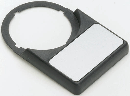 Bartec Legend Plate for Use with Bartec Pushbutton