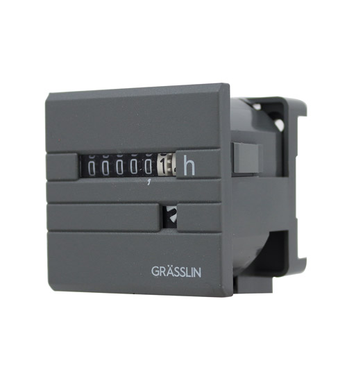 Grasslin Taxxo 100 Hour Meter, 6 Digit Analogue 230V ac
