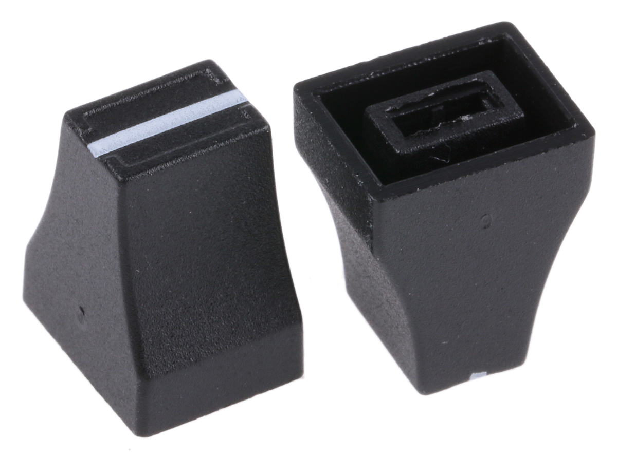 Sifam Black Potentiometer Knob for 6 mm Shaft Axial, 05 LK081 04