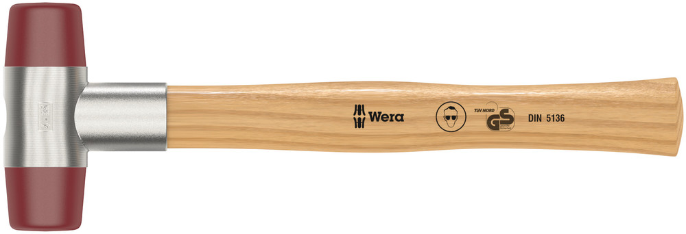 Wera Urethane Mallet Replaceable Face 1200 g