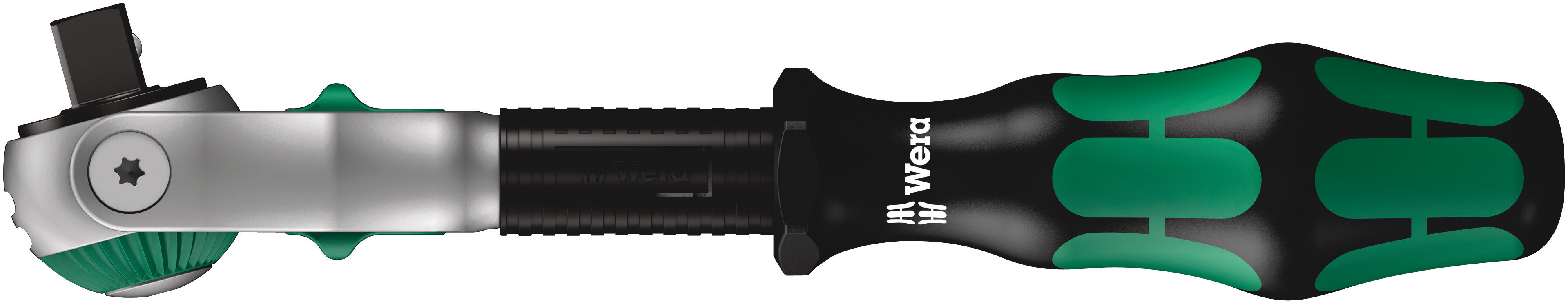 Wera Zyklop 3/8 in Ratchet with Ratchet Handle, 199mm Overall